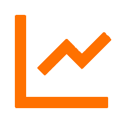 line chart icon - Webvinabook